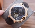 Ballon Bleu De Cartier Mingzhu Movement Men 41*12mm Grey/White/Yellow/Black Face Watch